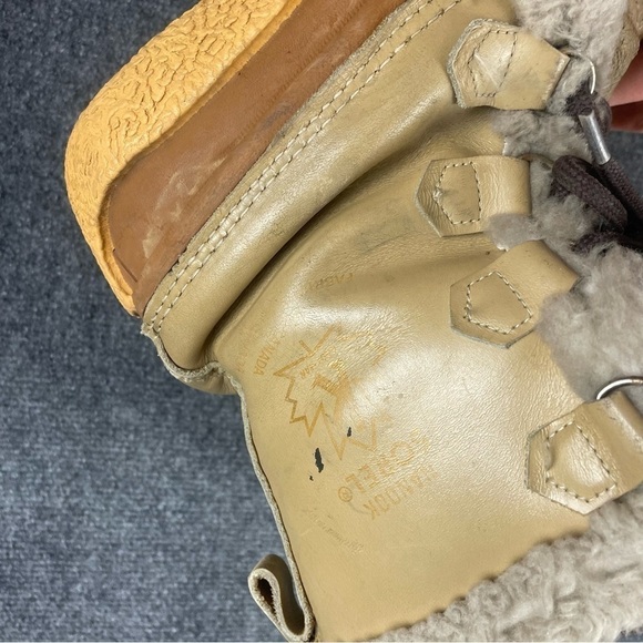 SOREL Women’s Vintage Nanook Rubber Sole Wool Lined winter boot size: 10 - Picture 8 of 13